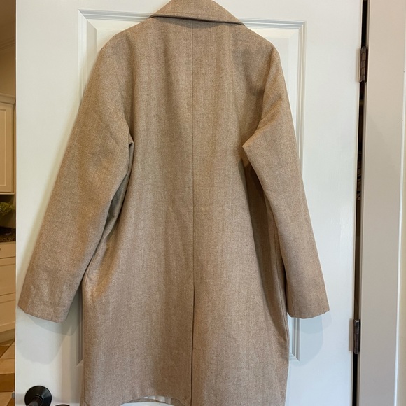 Crown & Ivy Double Breasted Women’s Wool Blend Coat - Picture 8 of 8